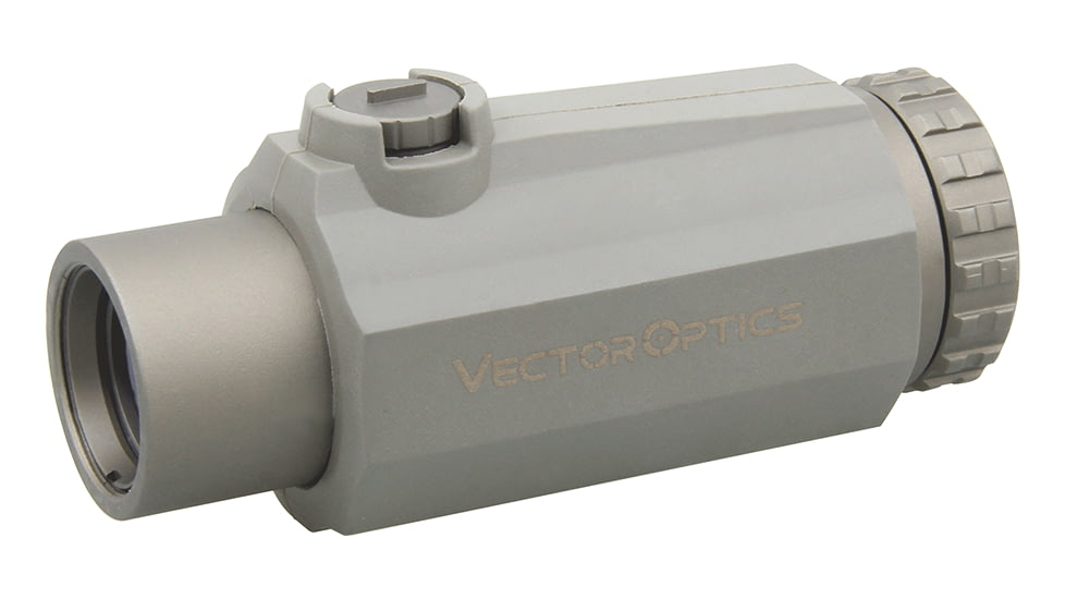 Vector Optics Maverick-III Red Dot Sight Magnifier, 3x22mm, FDE Rubber Armed, Black, SCMF-32