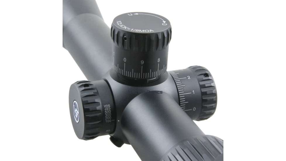 Vector Optics Minotaur GenII Rifle Scope, 12-60x60mm, 34mm Tube, SFP, Etched Glass VETD-LR Reticle, Matte, Black, SCOL-37