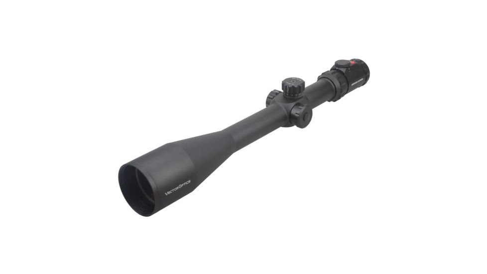 Vector Optics Minotaur Rifle Scope, 10-50x60mm, 35mm Tube, Etched Super Thin Glass Reticle, Black, SCOL-08