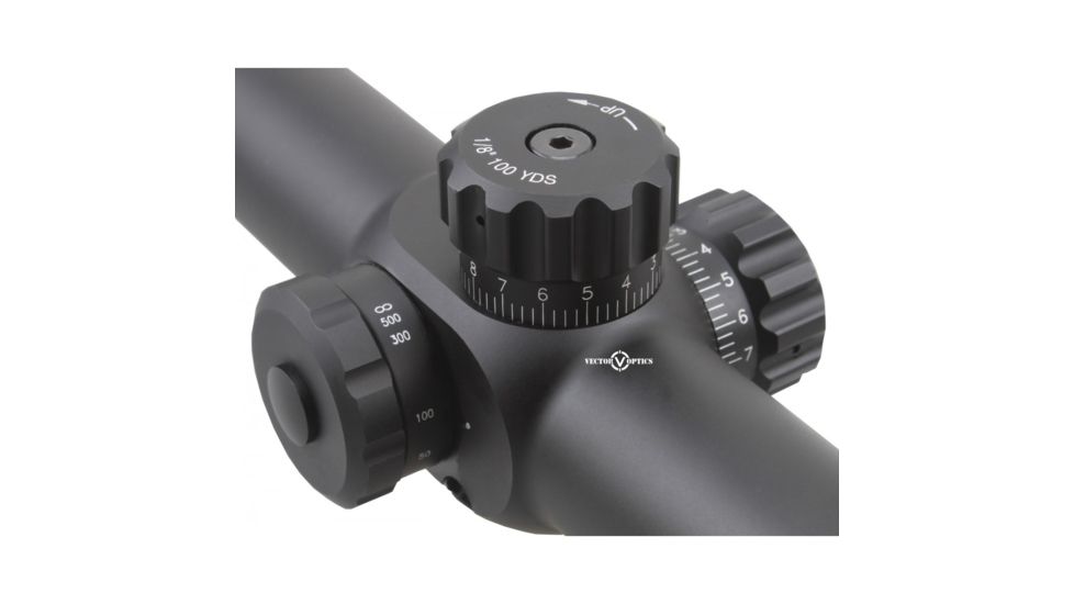 Vector Optics Minotaur Rifle Scope, 12-60x60mm, 35mm Tube, Etched Glass Reticle, Black, SCOL-18