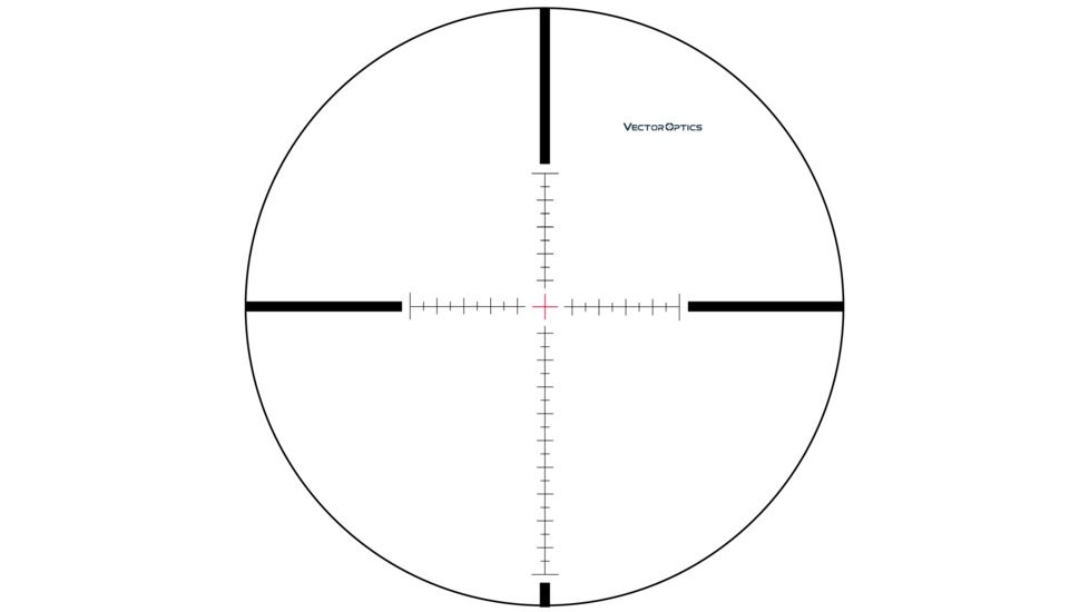 Vector Optics Monarch Rifle Scope, 8-32x56mm, 30mm Tube, Front Focal Plan Etched Mil-Dot Glass, Black, SCFF-06