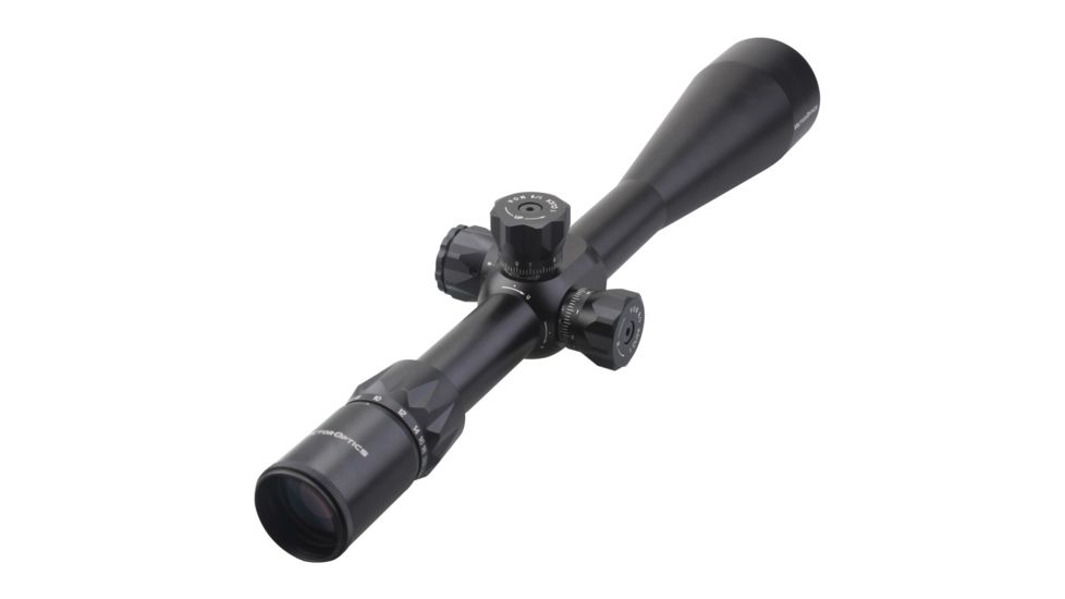 Vector Optics Monarch Rifle Scope, 8-32x56mm, 30mm Tube, Front Focal Plan Etched Mil-Dot Glass, Black, SCFF-06