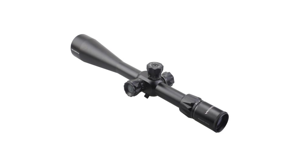 Vector Optics Monarch Rifle Scope, 8-32x56mm, 30mm Tube, Front Focal Plan Etched Mil-Dot Glass, Black, SCFF-06