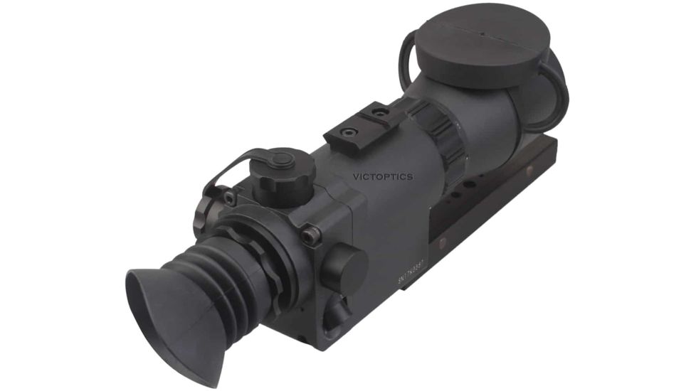 Vector Optics Night Vision Rifle Scope, 2.5x50mm, Gen I, 36-40 lp/mm Resolution, 150m Max Range, Red/ Green Reticle, 6061-T6, Black, SLNV-01
