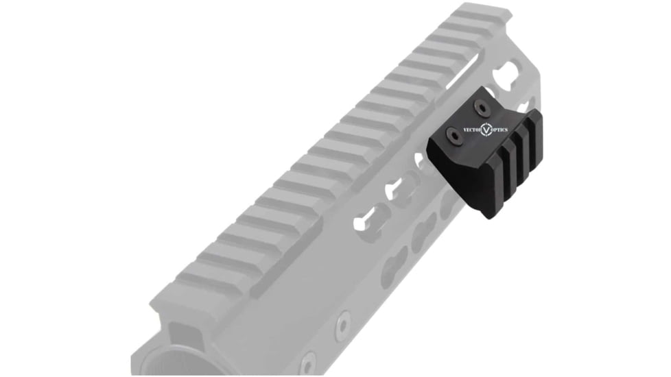 Vector Optics Offset Picatinny Mount Rail, Black, SCKMA-03