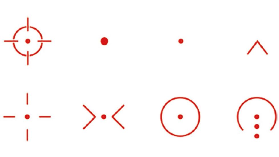 Vector Optics Omega Red Dot Sight, 8 Reticle, Black SCRD-04C