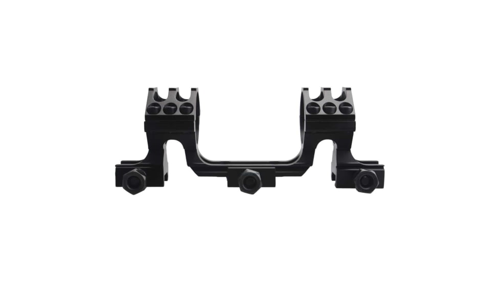 Vector Optics One Piece Skeletonized Scope Mount, 30mm Tube, Picatinny, 1.25in Height, 6063-T6, Matte, Black, SCTM-36