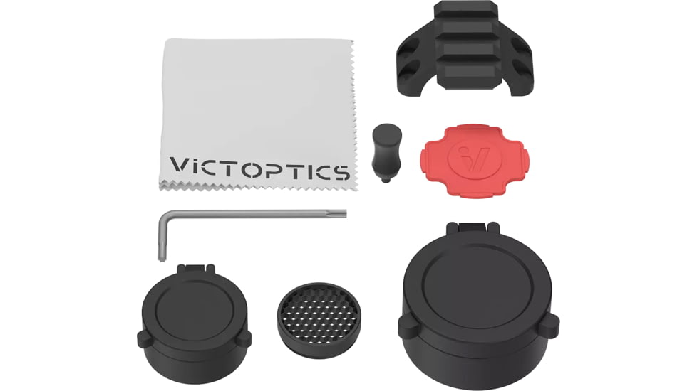 Vector Optics VictOptics S6 1-6x24 LPVO Rifle Scope w/ 1-Piece Extreme High Picatinny AR Mount Kit, Second Focal Plane