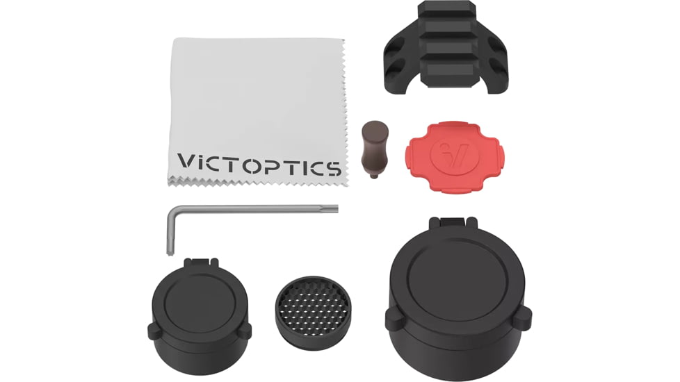 Vector Optics VictOptics S6 1-6x24 30mm Tube LPVO Rifle Scope w/ 1- Piece Extreme High Picatinny AR Mount Kit, Second Focal Plane