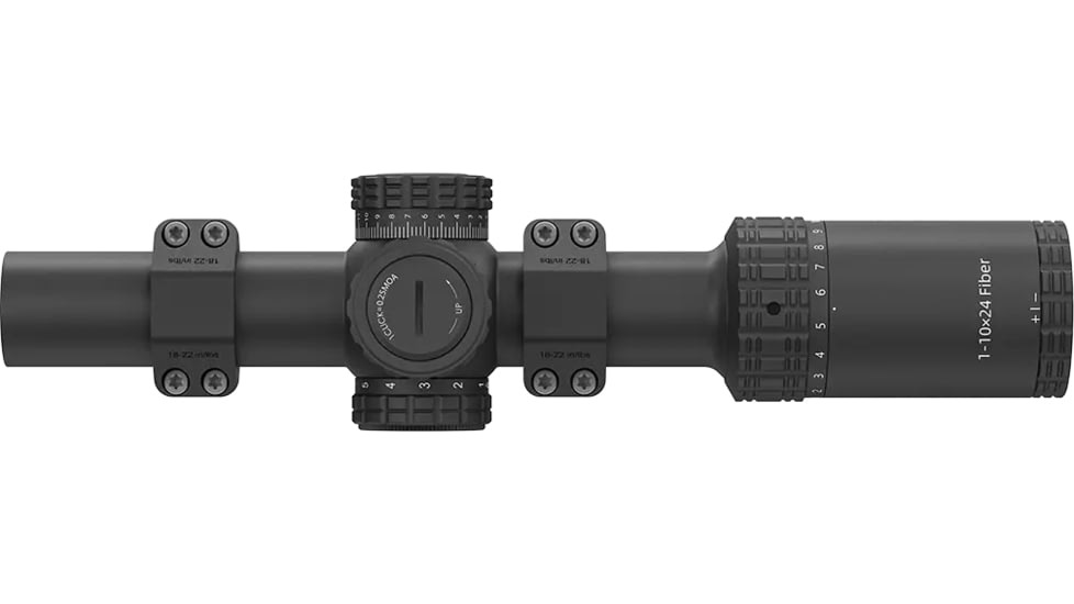 Vector Optics VictOptics S10 1-10x24 30mm Tube LPVO Rifle Scope w/ 1-Piece Extreme High Picatinny AR Mount Kit, Second Focal Palne