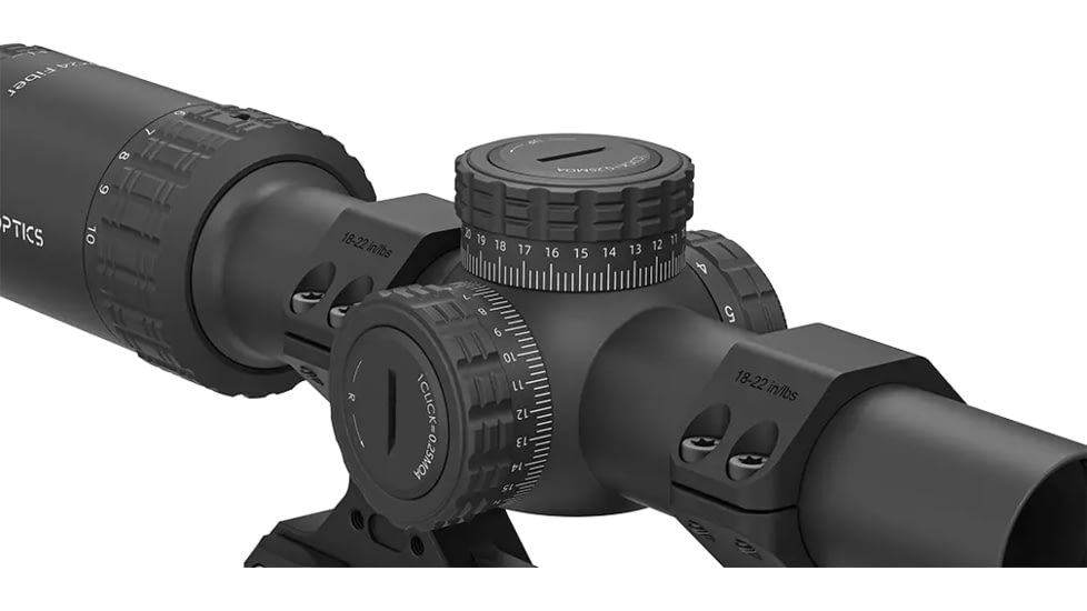 Vector Optics VictOptics S10 1-10x24 30mm Tube LPVO Rifle Scope w/ 1-Piece Extreme High Picatinny AR Mount Kit, Second Focal Palne