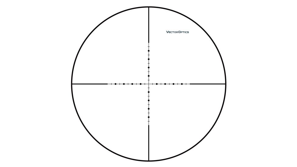 Vector Optics Outback Rifle Scope, 3-12x40mm, 25.4mm Tube, Mil-Dot Reticle, Black, OPSL29