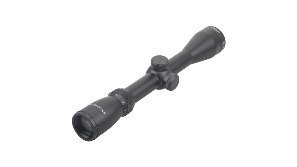 Vector Optics Pacer Rifle Scope, 3-9x40mm, 25.4mm Tube, Duplex Reticle, Black, SCOM-17