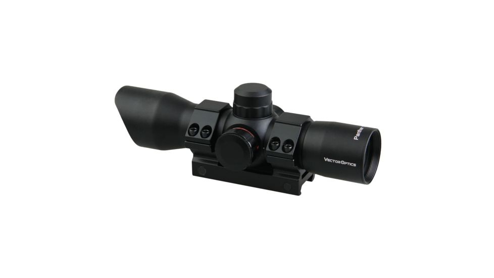 Vector Optics Panther 1x34mm Red Dot Sight, Red and Green Dot with Stepless Levels Brightness Reticle, Black, SCRD-16