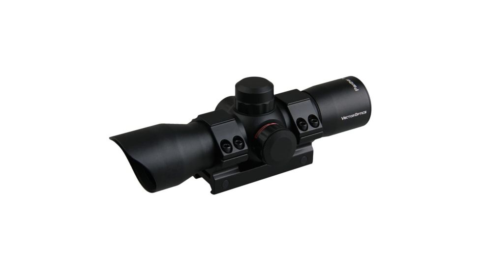 Vector Optics Panther 1x34mm Red Dot Sight, Red and Green Dot with Stepless Levels Brightness Reticle, Black, SCRD-16