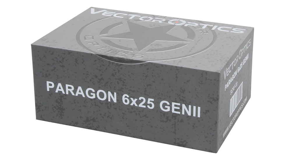 Vector Optics Paragon GenII 6x25 LCD Rangefinder, 12MOA, Green, SCRF-20