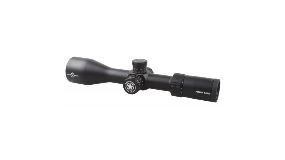 Vector Optics Paragon Rifle Scope, 2-10x50mm, 30mm Tube, Etched Glass VPA-2 MIL Reticle, Black, SCOM-18
