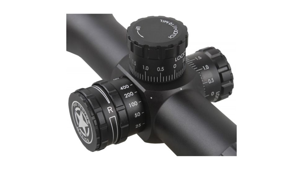 Vector Optics Paragon Rifle Scope, 2-10x50mm, 30mm Tube, Etched Glass VPA-2 MIL Reticle, Black, SCOM-18