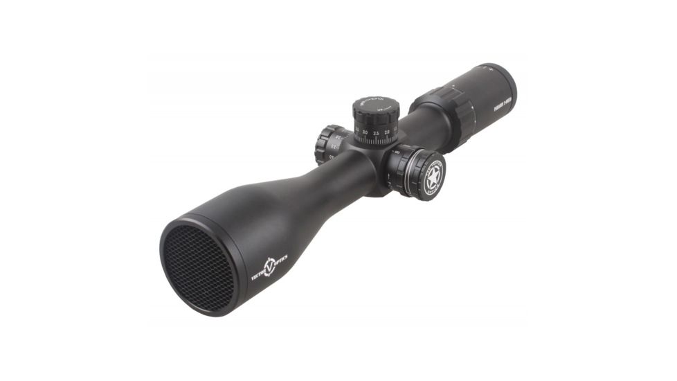 Vector Optics Paragon Rifle Scope, 2-10x50mm, 30mm Tube, Etched Glass VPA-2 MIL Reticle, Black, SCOM-18