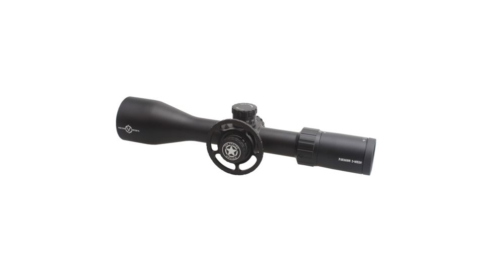 Vector Optics Paragon Rifle Scope, 2-10x50mm, 30mm Tube, Etched Glass VPA-2 MIL Reticle, Black, SCOM-18