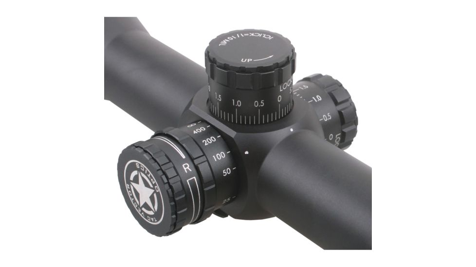 Vector Optics Paragon Rifle Scope, 3-15x50mm, 30mm Tube, VPA-2 Etched Glass Reticle, Black, SCOM-11