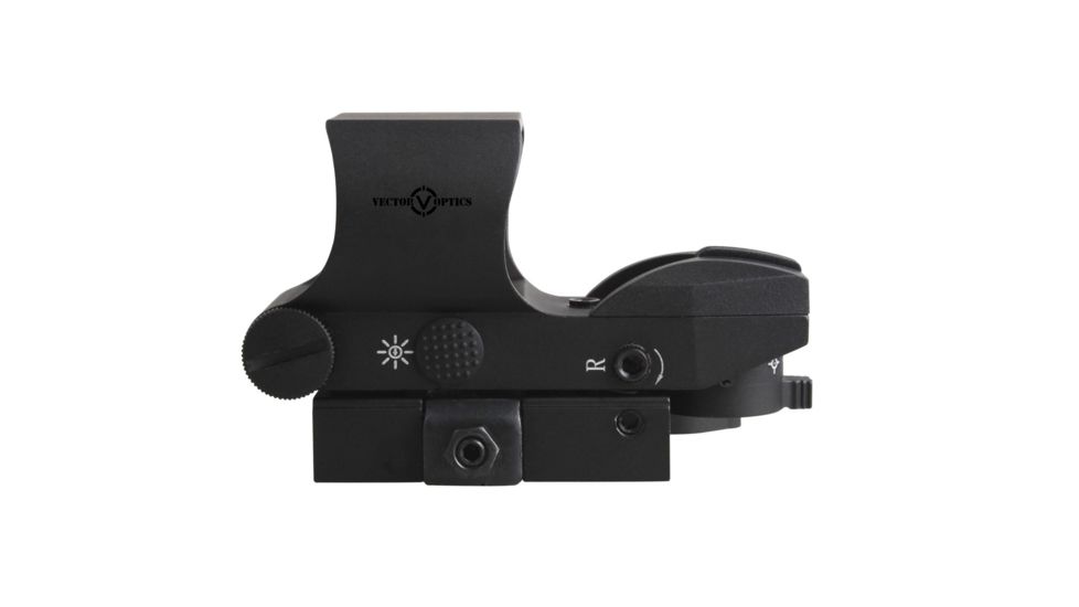 Vector Optics Ravage 1x28x40 Red Dot Sight,4 Patterns Reticle, Black, SCRD-22