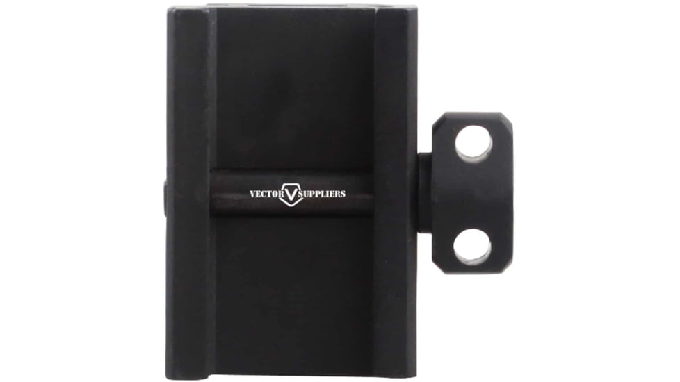 Vector Optics Riser Mount Rail, Picatinny, 1in Height, 1.6in Long, 3 Slots, 6063-T6, Black, SCRA-60