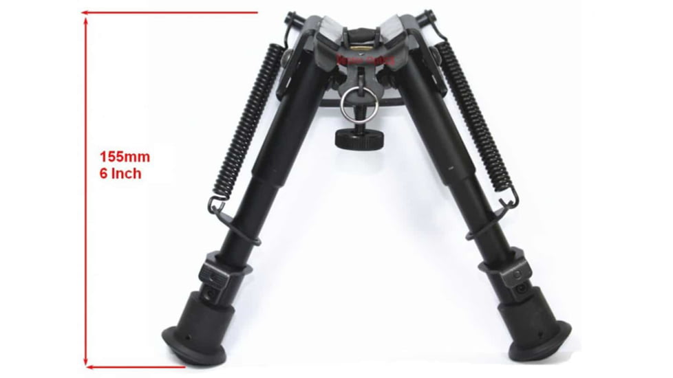 USED Vector Optics Rokstad Tactical Bipod, 6-9in, Black, SCBPB-01, EDEMO1, Used, Condition Fair, Scratches
