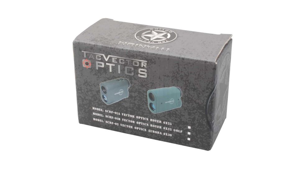 Vector Optics Rover Golf Range Finder, 6x25mm, Green, SCRF-01B