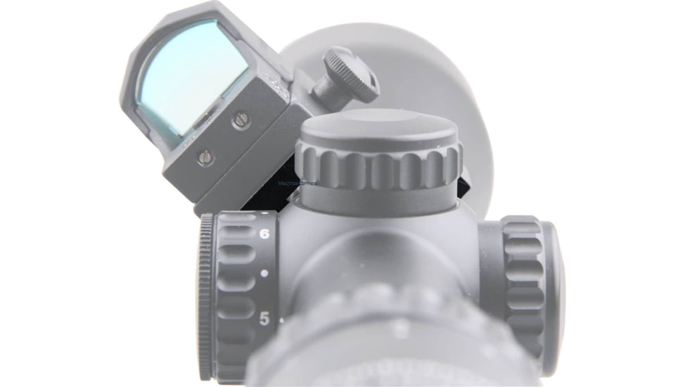 Vector Optics Scope Mount Ring, 30mm/ 1in Tube, 1.8in Rail Length, 6063-T6, Black, SCTM-21