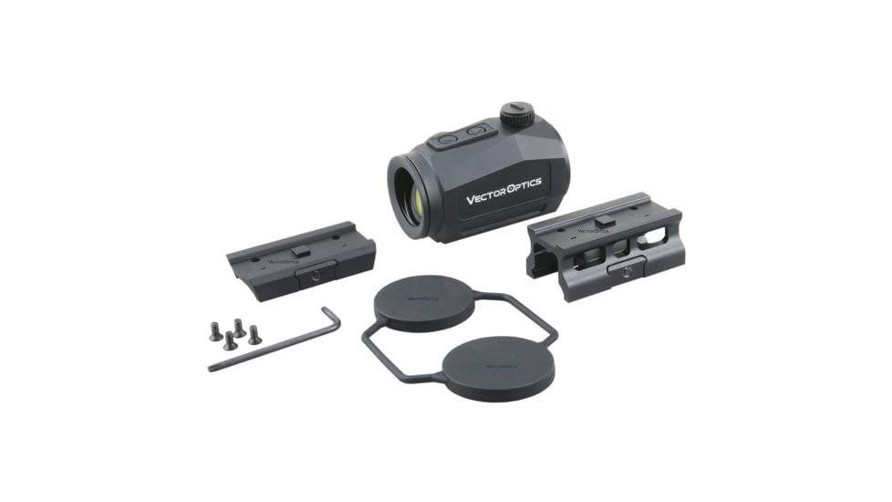 Vector Optics Scrapper 1x25 GenII Red Dot Sight, 2 MOA Dot, Black Matte, SCRD-46