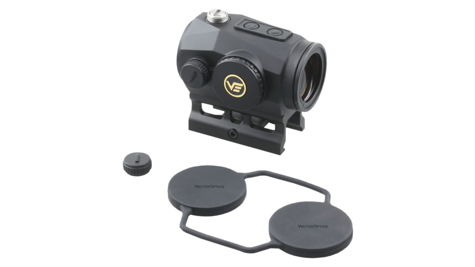 Vector Optics Scrapper 1x25 GenII Red Dot Sight, 2 MOA Dot, Black Matte, SCRD-46