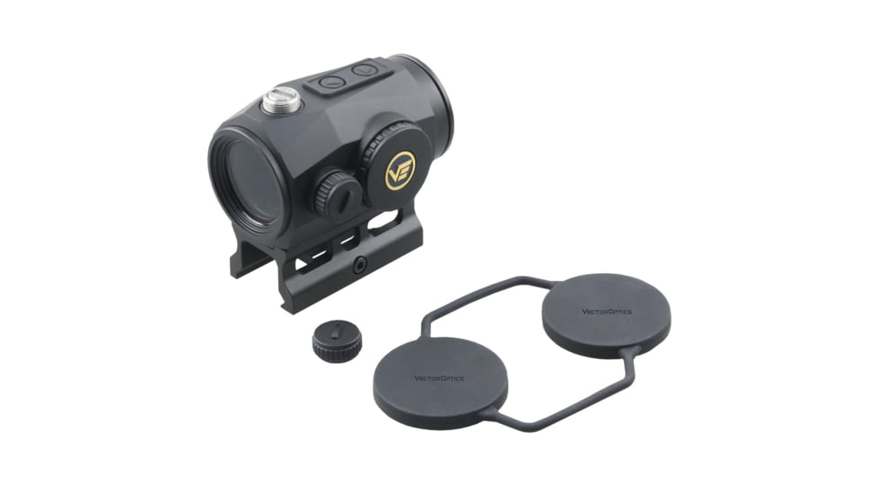 Vector Optics Scrapper 1x25 GenII Red Dot Sight, 2 MOA Dot, Black Matte, SCRD-46