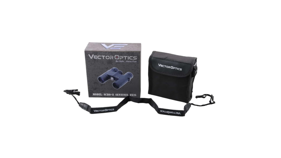 Vector Optics Sentinel Binocular, 8x25mm, Roof Prism, Black, SCBO-11
