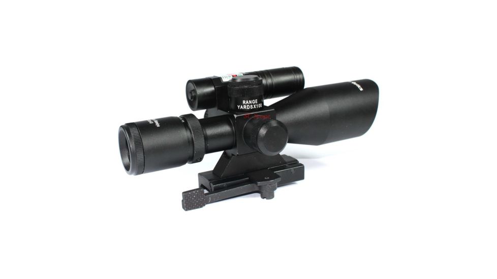 Vector Optics Sideswipe Rifle Scope, 2.5-10x40mm, 25.4mm Tube, R14 Range Finder, Black, SCOM-20