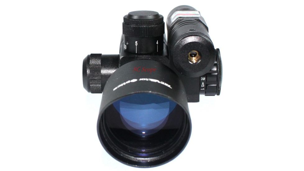 Vector Optics Sideswipe Rifle Scope, 2.5-10x40mm, 25.4mm Tube, R14 Range Finder, Black, SCOM-20