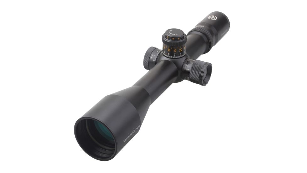 Vector Optics Siegfried Rifle Scope, 4.5-30x50mm, 34mm Tube, MP Etched Glass, Black, SCFF-20