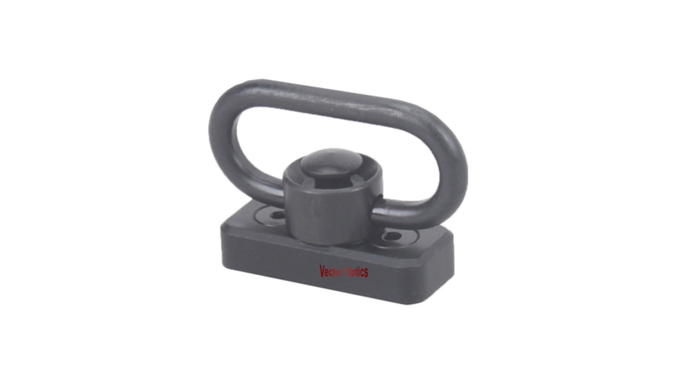 Vector Optics Sling Swivel Loop Push Button, Black, SCKMA-01