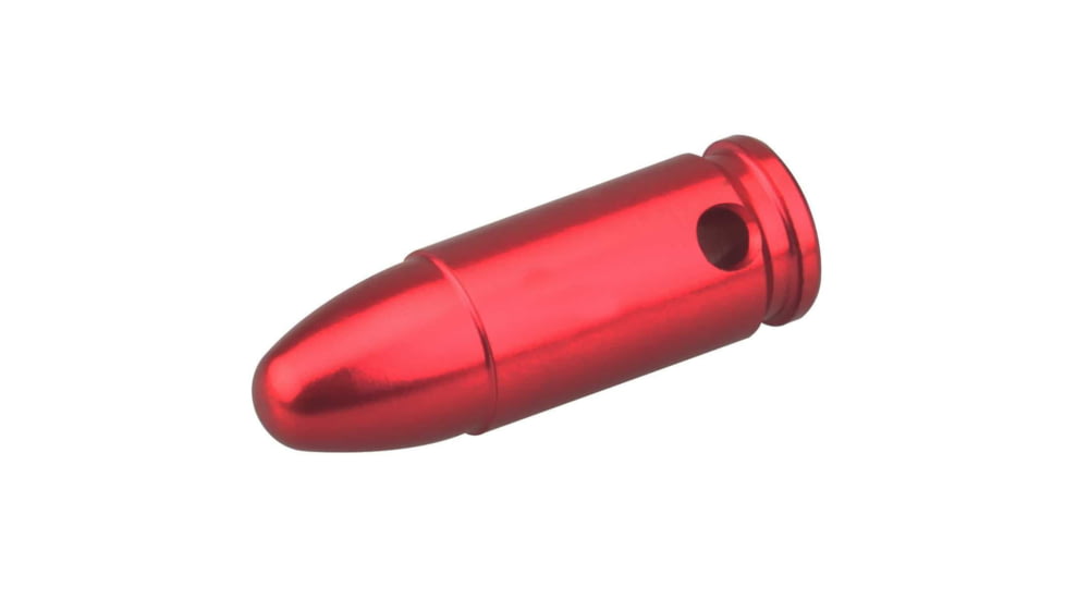 Vector Optics Snap Caps, Pistol, 9mm Luger, 6 Rounds/ Pack, w/ Sling, Red, SCSC-04