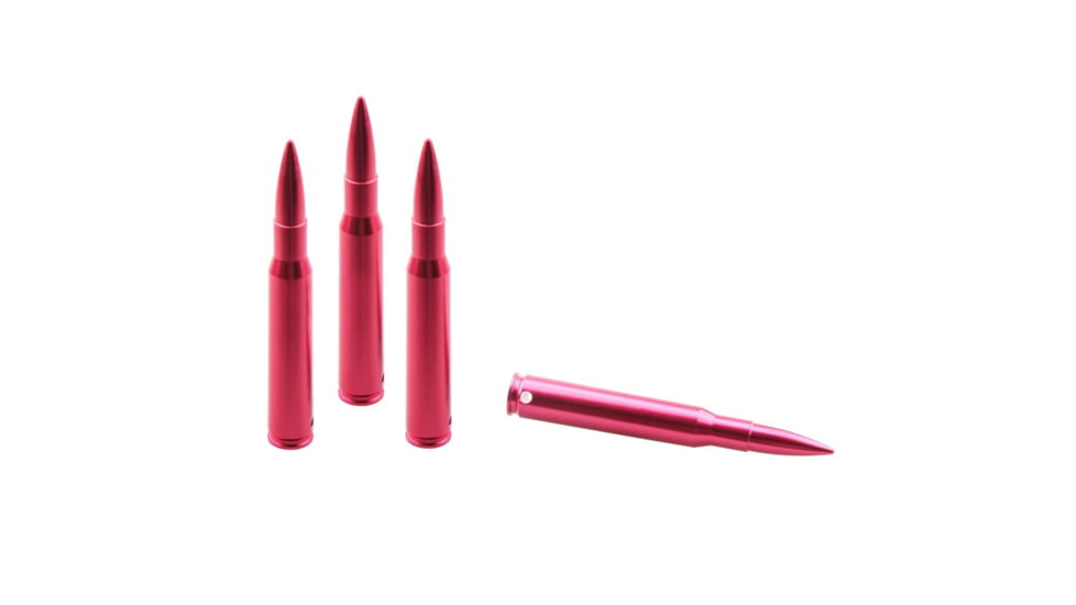 Vector Optics Snap Caps, Rifle, .30-06 Springfield, 4 Rounds/ Pack, w/ Sling, Red, SCSC-06