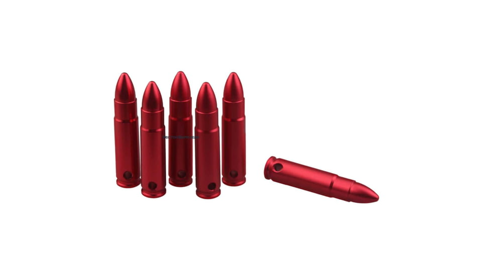 Vector Optics Snap Caps, Rifle, .300 AAC Blackout, 6 Rounds/ Pack, w/ Sling, Red, SCSC-03