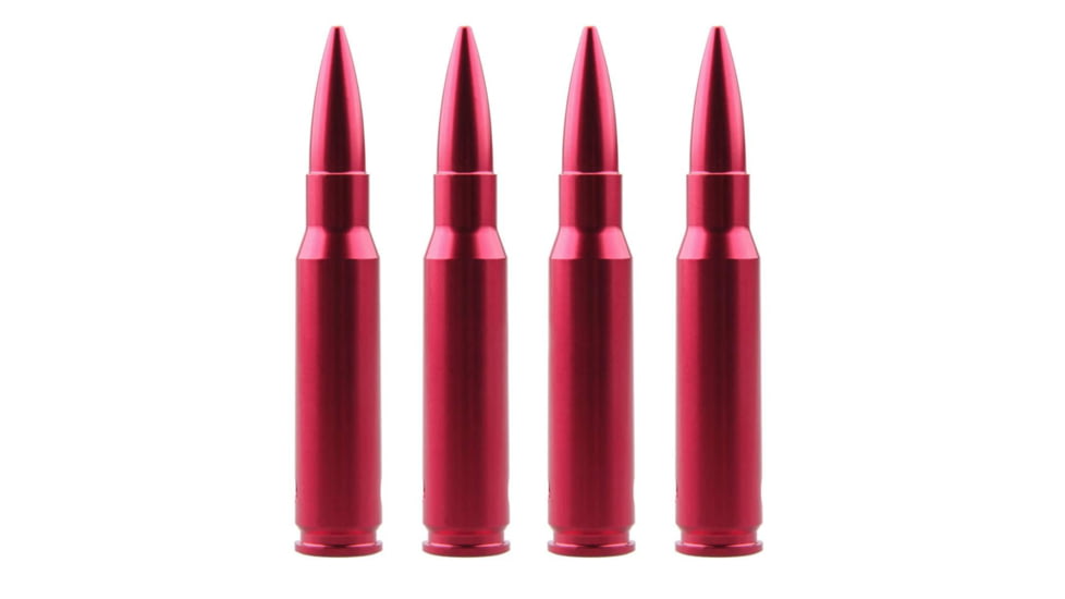 Vector Optics Snap Caps, Rifle, 7.62x51mm NATO, 4 Rounds/ Pack, w/ Sling, Red, SCSC-05