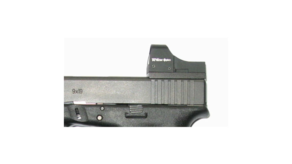 Vector Optics Sphinx Red Dot Sight Pistol Mount Base, Glock, VO Sphinx RDS, 6061-T6, Black, SCRDM-01