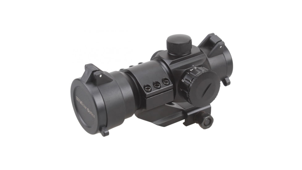 Vector Optics Stinger 1x28mm Red Dot Sight, 5 Levels Red and Green Dot Reticle, 4 MOA, Black, SCRD-05, EDEMO1