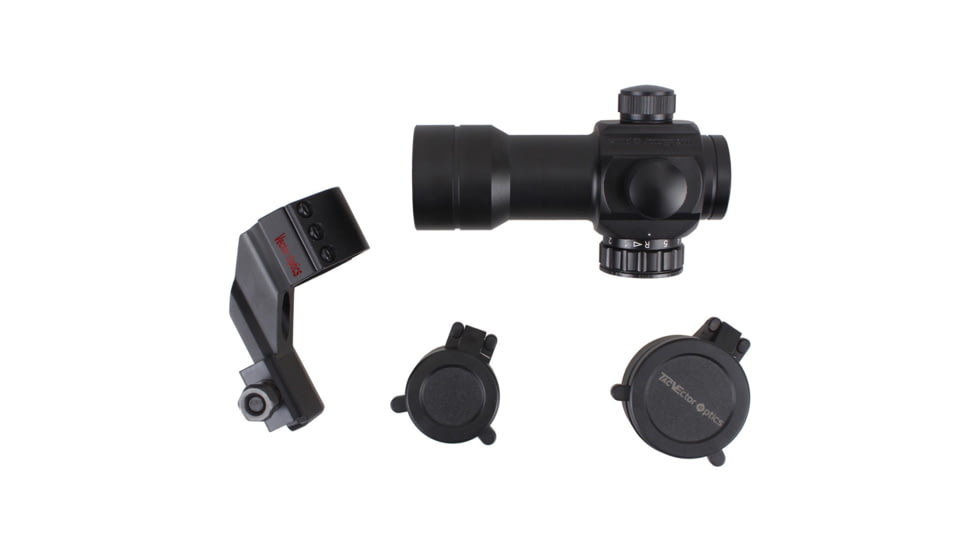 Vector Optics Stinger 1x28mm Red Dot Sight, 5 Levels Red and Green Dot Reticle, 4 MOA, Black, SCRD-05, EDEMO1