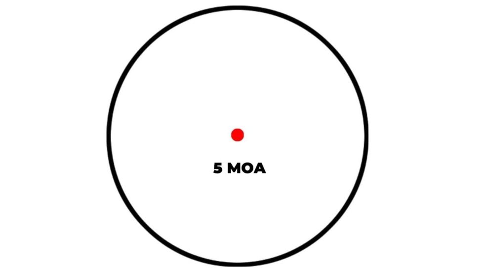 Vector Optics Stinger 1x28mm Red Dot Sight, 5 Levels Red and Green Dot Reticle, Black, SCRD-05, EDEMO1