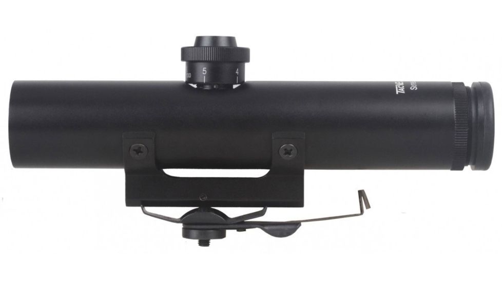 Vector Optics Streak Rifle Scope, 4x22mm, 34mm monotube, R3 Reticle, Black SCOC-06