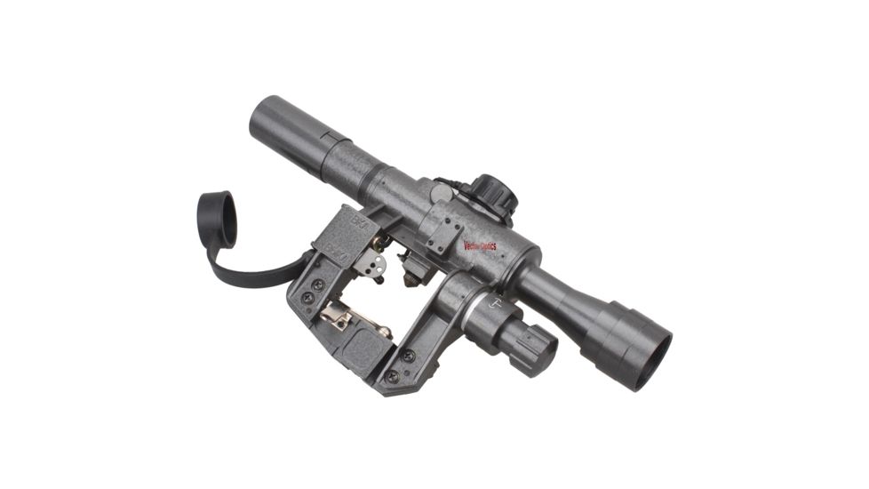Vector Optics SVD Style Rifle Scope, 4x24mm, Etched Glass SVD Style Reticle, Black, SCFF-15