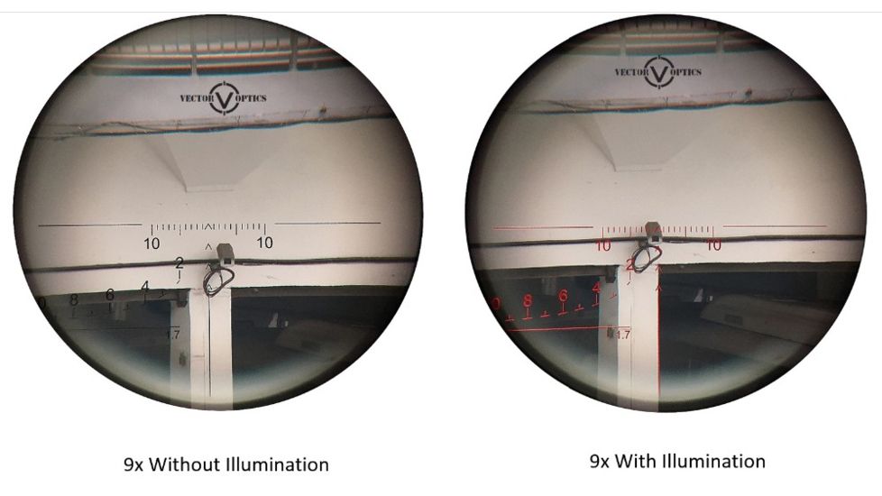 Vector Optics SVD Style Rifle Scope, 4x24mm, Etched Glass SVD Style Reticle, Black, SCFF-15