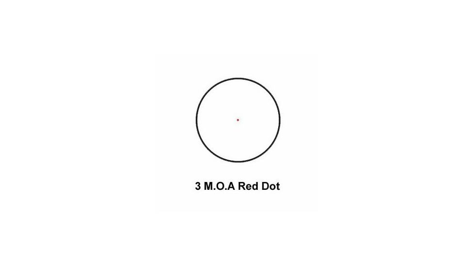 Vector Optics Torrent 1x20mm Red Dot Sight, 6 Levels Red Reticle with 2 levels NV, Black, SCRD-21
